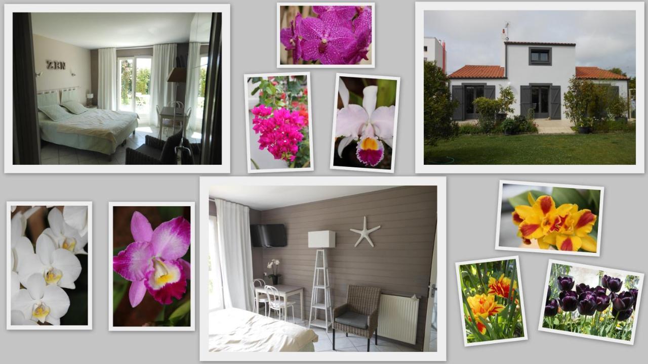 Chambre D'Hotes Aux Sables D'Olonne 莱萨布勒-多洛讷 外观 照片